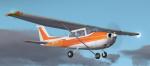 FS2002/2004 "Orange Crate" Cessna Skyhawk textures